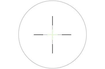Image of Trijicon AccuPower 2.5-10x56 Rifle Scope, 30mm, MIL-Square Crosshair w/Green LED, Black, 1900017