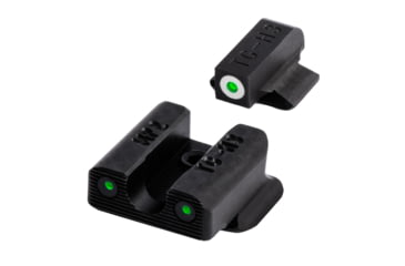 Image of TruGlo Brite Site Tritium Pro Sight Set for S&amp;W Bodyguard .380, White Focus Lock Ring, TG-TG231MP2W