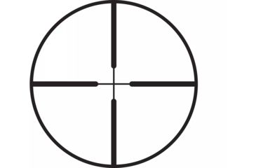 Image of TruGlo Buckline 4x32mm Rifle Scope, Duplex Reticle, Matte Black, TG-TG85043XB