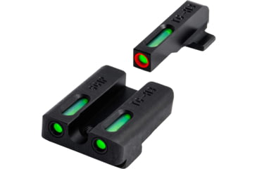 Image of TruGlo TFX Tritium/Fiber-Optic Day/Night Sights, Black, TG-TG13SG4A