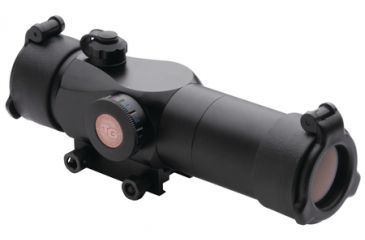 Image of TruGlo Triton Tactical Red Dot Sight 1x30mm 3MOA Center Dot Reticle Plus Red/Green/Blue Aiming Dots Black, TG-TG8230TB