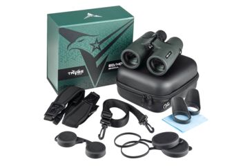 Image of TRYBE Optics 8x42 ED/HD Binocular, FMC, Green, BIN8x42ED