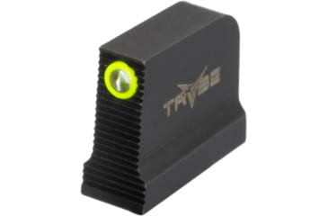 Image of TRYBE Defense High Glow 3-Dot Tritium Night Sights for Glock 17/19/22/23/24/26/27/33/34/35/37/38/39/42/43 P320/P365, High, Black, 3DTSG-HI