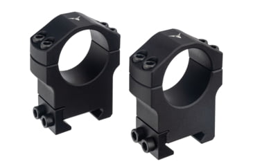 Image of TRYBE Optics Advanced Scope Rings, Tube Dia 30mm, High, Black, TROHERNG30H
