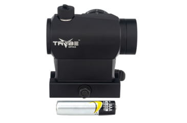 Image of Demo, TRYBE Optics Micro Red Dot Sight, 3 MOA w/ QD Riser, Black, TRORD3MOA
