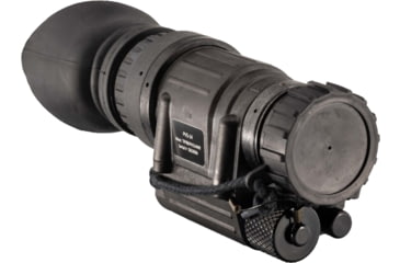 Image of TRYBE Optics PVS-14 1x Night Vision Monocular, Gen 3, White Phosphor, Min 1600 FOM, 64-81 lp/mm, High Performance, Black, TRYBEPVS14WHR