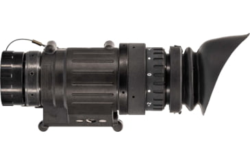 Image of TRYBE Optics PVS-14 1x Night Vision Monocular, Gen 3, White Phosphor, Min 1600 FOM, 64-81 lp/mm, High Performance, Black, TRYBEPVS14WHR