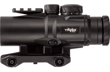 Image of TRYBE Optics 3x32mm Compact Prism Scope Red Dot Sight, 32mm Tube, Black, TRO3XPRISM-BL