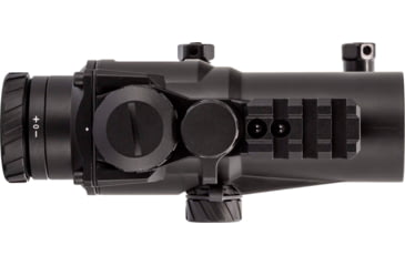 Image of TRYBE Optics 3x32mm Compact Prism Scope Red Dot Sight, 32mm Tube, Black, TRO3XPRISM-BL