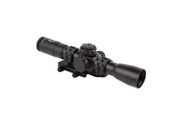 Image of U.S. Optics BFx-10 Rifle Scope, 10x40mm, 34mm Tube, First Focal Plane, Digital Red Illuminated H425 Reticle, Matte Black BFX-10H425