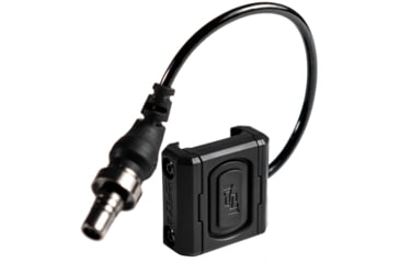 Image of Unity Tactical Modbutton Lite Single Lead Surefire 4.5in Switch, Fits Picatinny, Anodized Finish, Black, MBLBLKSF45