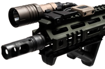 Image of Unity Tactical Modbutton Lite Single Lead Surefire 4.5in Switch, Fits Picatinny, Anodized Finish, FDE, MBLFDESF45