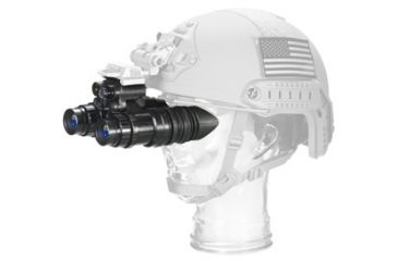 Image of US Night Vision PVS-14A Night Vision Monocular, Gen 3 Chrome,White Phosphor Auto-Gated Unfilmed, Black 001215