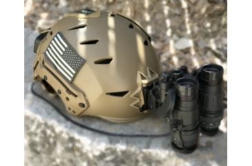 Image of US Night Vision NVBINO Gen 3 Auto-Gated Bino/Goggle,Black 007660