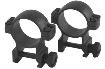 Image of Kensight USTS 1-inch Scope Rings, Black, 660-601