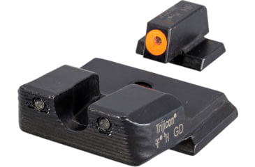 Image of USED EDEMO Trijicon Heavy Duty Night Sight Set, S&amp;W M&amp;P Shield/Shield Plus/Shield 2.0, Green/Orange, 600722, EDEMO1, EDEMO1, Condition Fair, Scratches