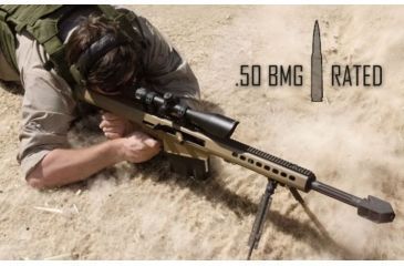 Image of UTG PRO 34mm/2PCs Medium Profile P.O.I Picatinny Rings, Black, RWU013415