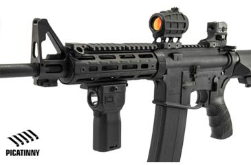 Image of EDEMO Leapers UTG Pro Polymer Grip Weapon Lights, 400 Lumen, Black, MT-EL223GX, EDEMO2