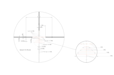 Image of Valiant Optics Kronos Rifle Scope, 3-12x56mm, 30mm Tube, SIR FBR RGB Illuminated Reticle, Fixed Parallax - 100 yds, Black, VL6002