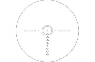 Image of Valiant Optics Kronos SIR Rifle Scope, 1-6x24mm, 30mm Tube, TAC MOA Reticle, Black, VL3101