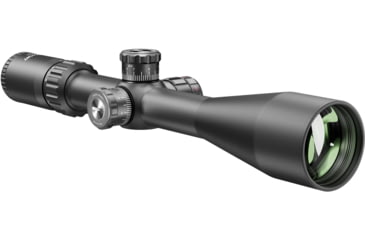 Image of Valiant Optics Lynx Rifle Scope, 6-24x50mm, 30mm Tube, SF SIR Mil-Dot Red Illuminated Reticle, Black, VL5301