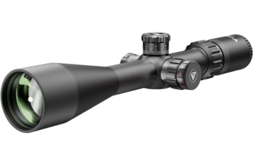 Image of Valiant Optics Lynx Rifle Scope, 6-24x50mm, 30mm Tube, SF SIR Mil-Dot Red Illuminated Reticle, Black, VL5301