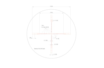 Image of Valiant Optics Zephyr Rifle Scope, 5-20x50mm, 30mm Tube, SF SIR 20x 1/2 Mil-Dot Red/Green Illuminated Reticle, Black, VL2303