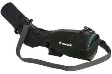 Image of Vanguard 20-60x80 Spotting Scope, BaK4 Roof, Angled, Green, VEO HD 80A
