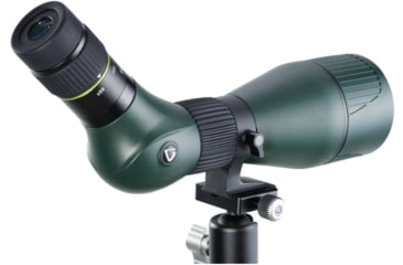 Image of Vanguard 20-60x80 Spotting Scope, BaK4 Roof, Angled, Green, VEO HD 80A