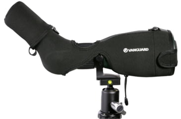 Image of Vanguard 20-60x80 Spotting Scope, BaK4 Roof, Angled, Green, VEO HD 80A