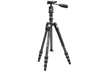 Image of Vanguard 204CBP 4 in 1 Tripod w/ Ball Head, Pan Handle, Monopod, Black, VEO3T204CBP