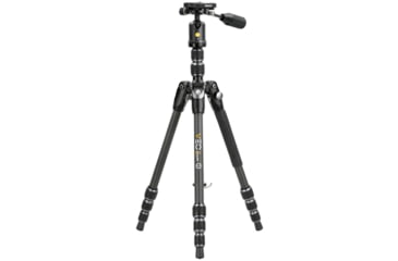 Image of Vanguard 204CBP 4 in 1 Tripod w/ Ball Head, Pan Handle, Monopod, Black, VEO3T204CBP
