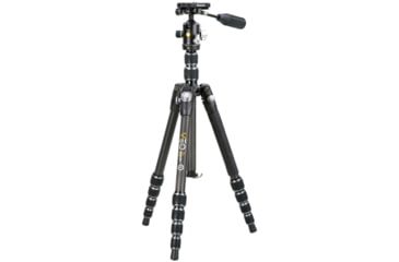 Image of Vanguard 235CBP 4 in 1 Tripod w/ Ball Head, Pan Handle, Monopod, Black, VEO3T235CBP