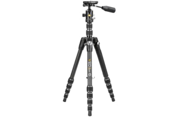 Image of Vanguard 235CBP 4 in 1 Tripod w/ Ball Head, Pan Handle, Monopod, Black, VEO3T235CBP