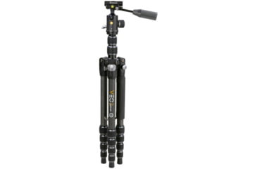 Image of Vanguard 265HCPB 4 in 1 Tripod w/ Ball Head, Pan Handle, Monopod, Black, VEO3T265HCBP
