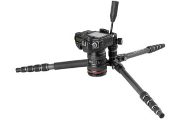 Image of Vanguard 265HCPB 4 in 1 Tripod w/ Ball Head, Pan Handle, Monopod, Black, VEO3T265HCBP