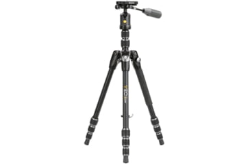 Image of Vanguard Aluminum 4 in 1 Tripod w/ Ball Head, Pan Handle, Monopod, 204 ABP, Black, VEO3T204ABP