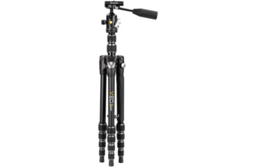 Image of Vanguard Aluminum 4 in 1 Tripod w/ Ball Head, Pan Handle, Monopod, 235 ABP, Black, VEO3T235ABP
