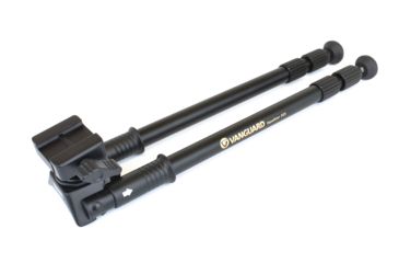 Image of Vanguard Equalizer 2QS Aluminum Bipod, Black - 28in Max Height - 339045