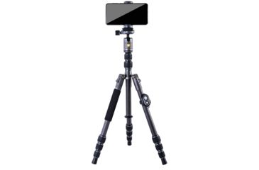 Image of Vanguard VEO 3GO 204CB Travel Tripod, Dark Gray/Black, VEO3GO204CB