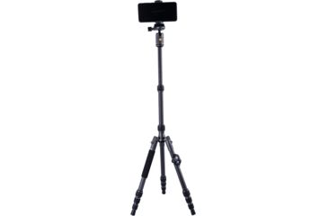 Image of Vanguard VEO 3GO 204CB Travel Tripod, Dark Gray/Black, VEO3GO204CB