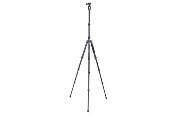 Image of Vanguard VEO 3GO 204CB Travel Tripod, Dark Gray/Black, VEO3GO204CB