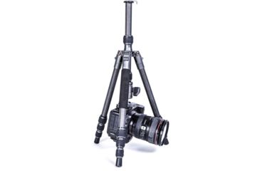 Image of Vanguard VEO 3GO 204CB Travel Tripod, Dark Gray/Black, VEO3GO204CB