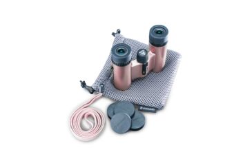 Image of Vanguard Vesta 8x21mm Roof Prism Compact Binocular, Rose Gold Vesta 8210 Rose
