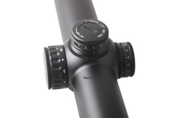 Image of Vector Optics Continental 1-6x24mm IR Rifle Scope, German 4 Reticle, Black, SCOC-23
