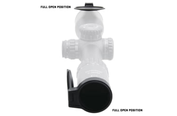 Image of Vector Optics Continental 50mm Filp-up Cap, Black, SCFC-M50