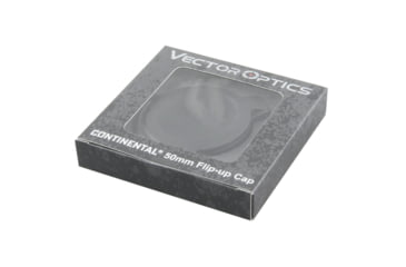 Image of Vector Optics Continental 50mm Filp-up Cap, Black, SCFC-M50
