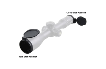 Image of Vector Optics Continental Ocular Filp-up Cap, Black, SCFC-M44