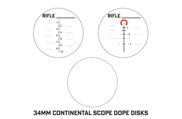 Image of Vector Optics Continental Ocular Filp-up Cap, Black, SCFC-M44