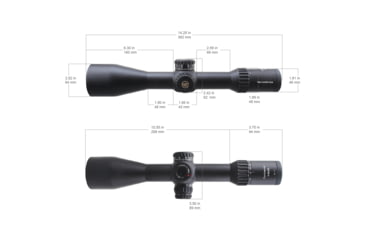 Image of Vector Optics Continental x6 4-24x56mm MBR Riflescope, 34mm Tube, First Focal Plane, Black, SCFF-40